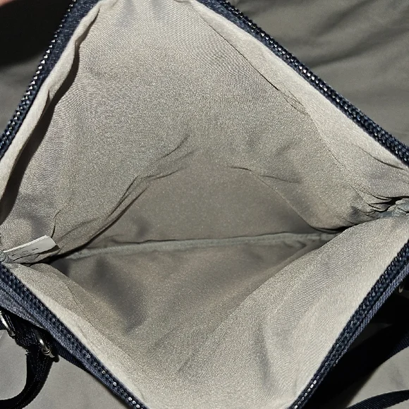 Baggallini Blue Crossbody Bag with Structured Design - Picture 10 of 12